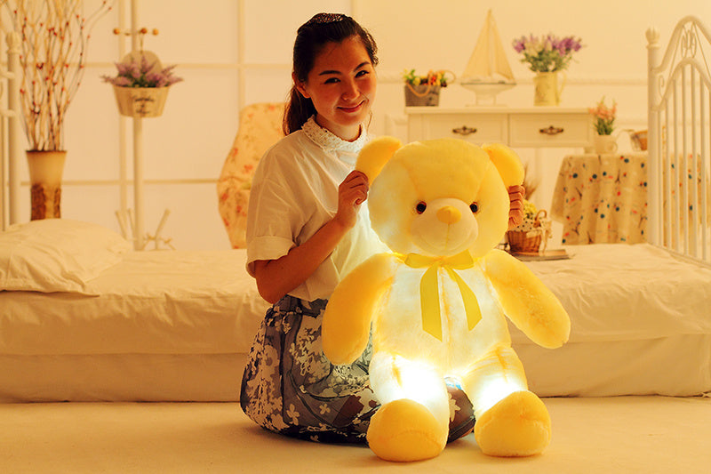 LED Light Up Teddy Bear Soft Plush Toy