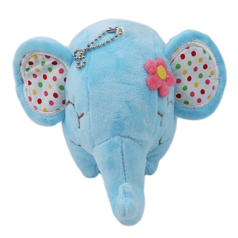 Floral Stuffed Elephant Toy – Soft Plush Comfort for Kids