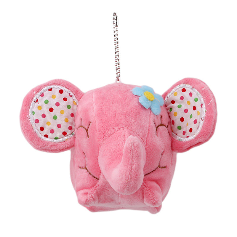 Floral Stuffed Elephant Toy – Soft Plush Comfort for Kids