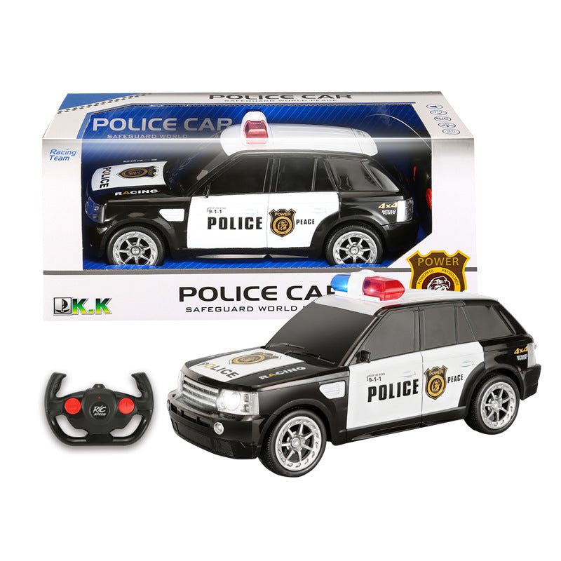 Wireless Electric Remote Control Police Car – Night Patrol Edition