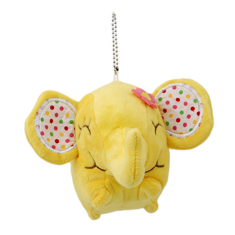 Floral Stuffed Elephant Toy – Soft Plush Comfort for Kids