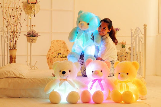 LED Light Up Teddy Bear Soft Plush Toy