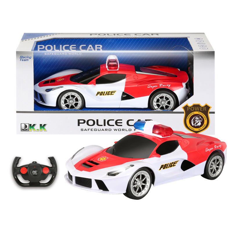 Wireless Electric Remote Control Police Car – Night Patrol Edition