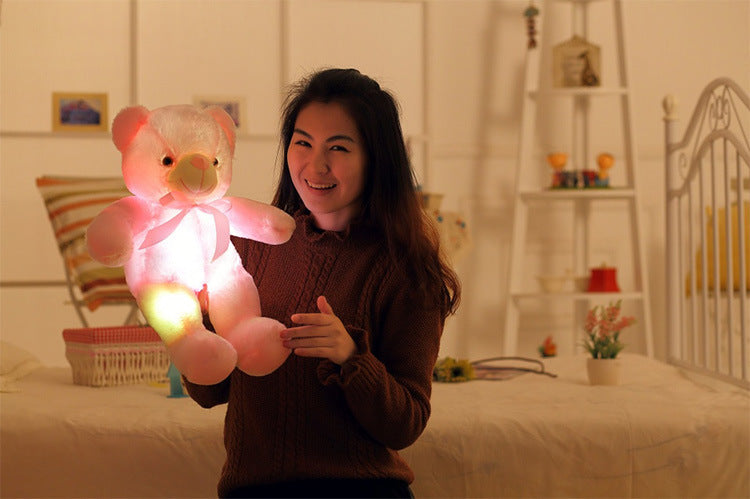 LED Light Up Teddy Bear Soft Plush Toy