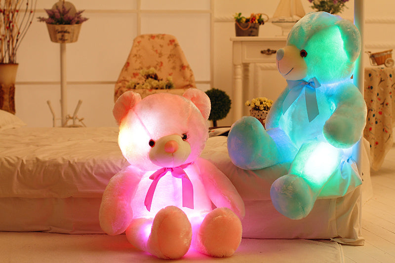 LED Light Up Teddy Bear Soft Plush Toy
