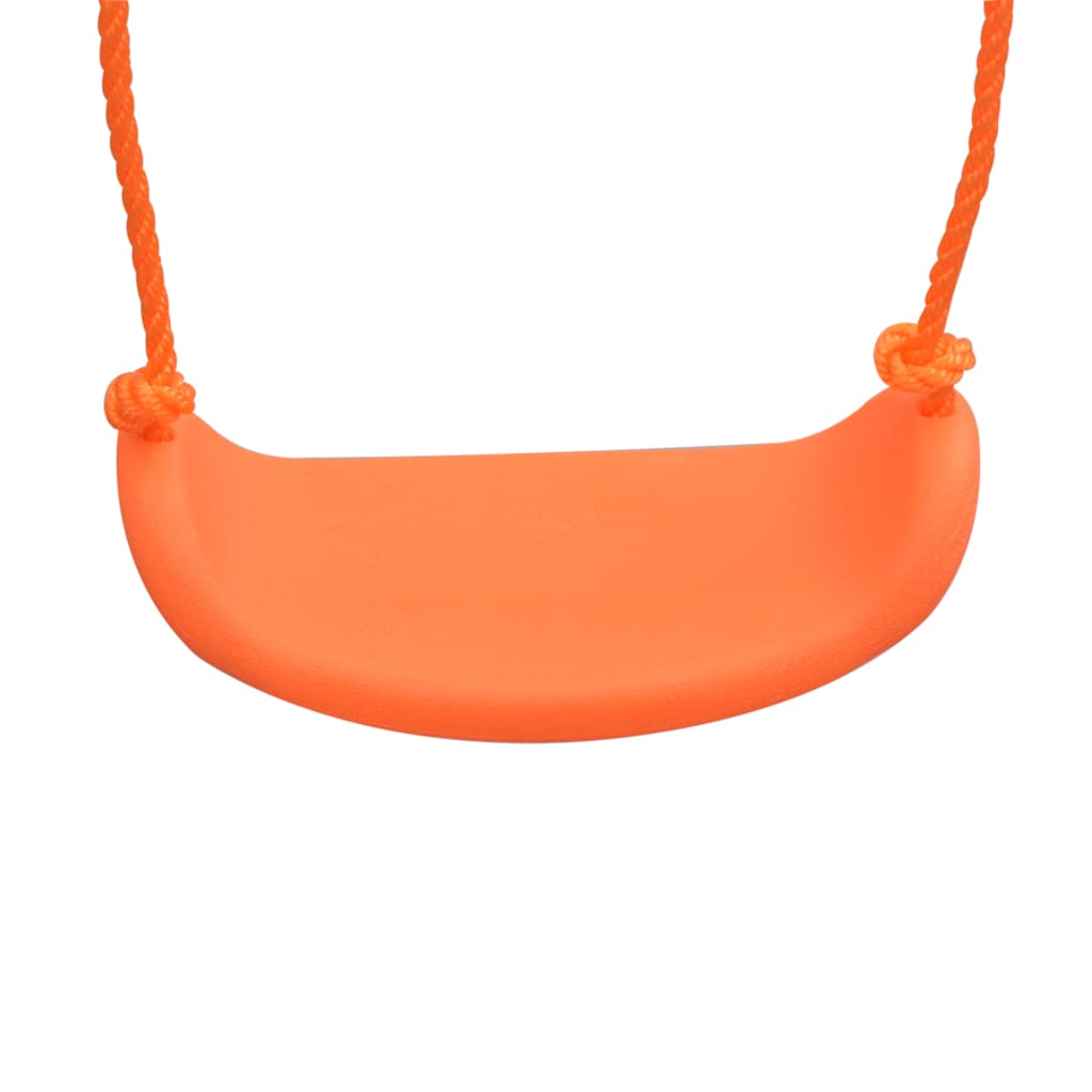 vidaXL Swing Set with 4 Seats Orange-3