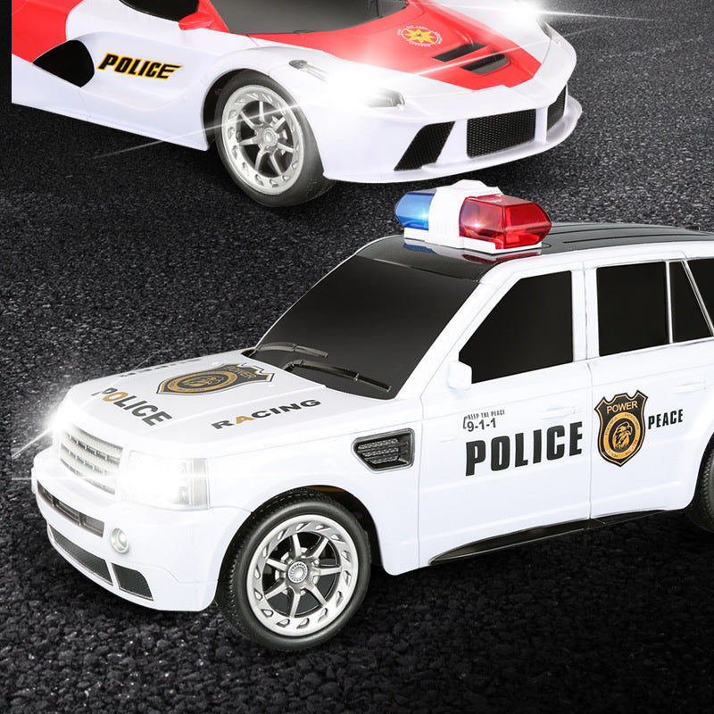 Wireless Electric Remote Control Police Car – Night Patrol Edition