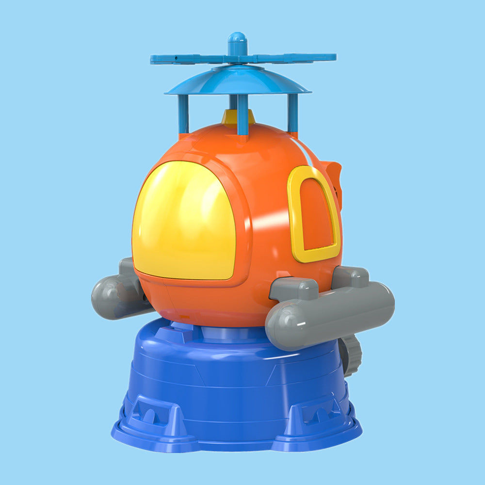 Children's Kweichow Moutai Helicopter Sprinkler Summer Outdoor Lawn Parent-child Splash Water Toys