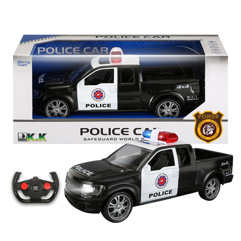 Wireless Electric Remote Control Police Car – Night Patrol Edition
