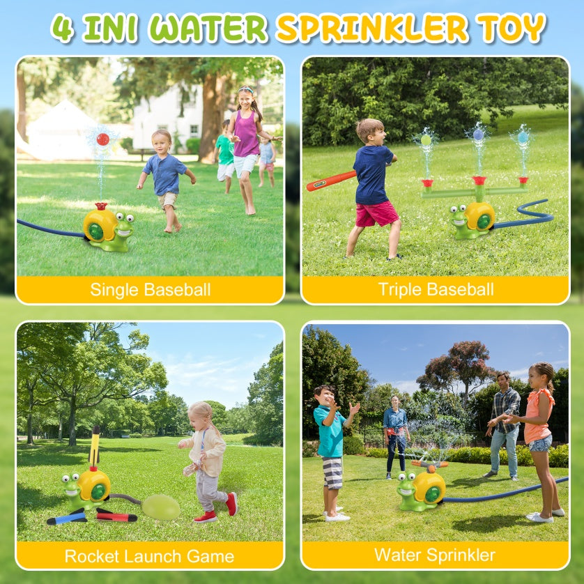 Water Sprinkler Snail Toy