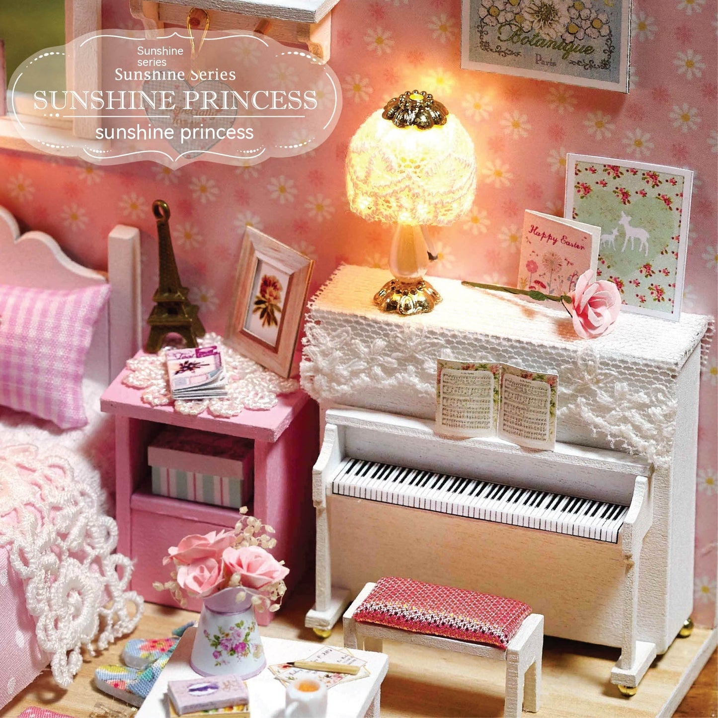 DIY Manual Assembly Model Cottage