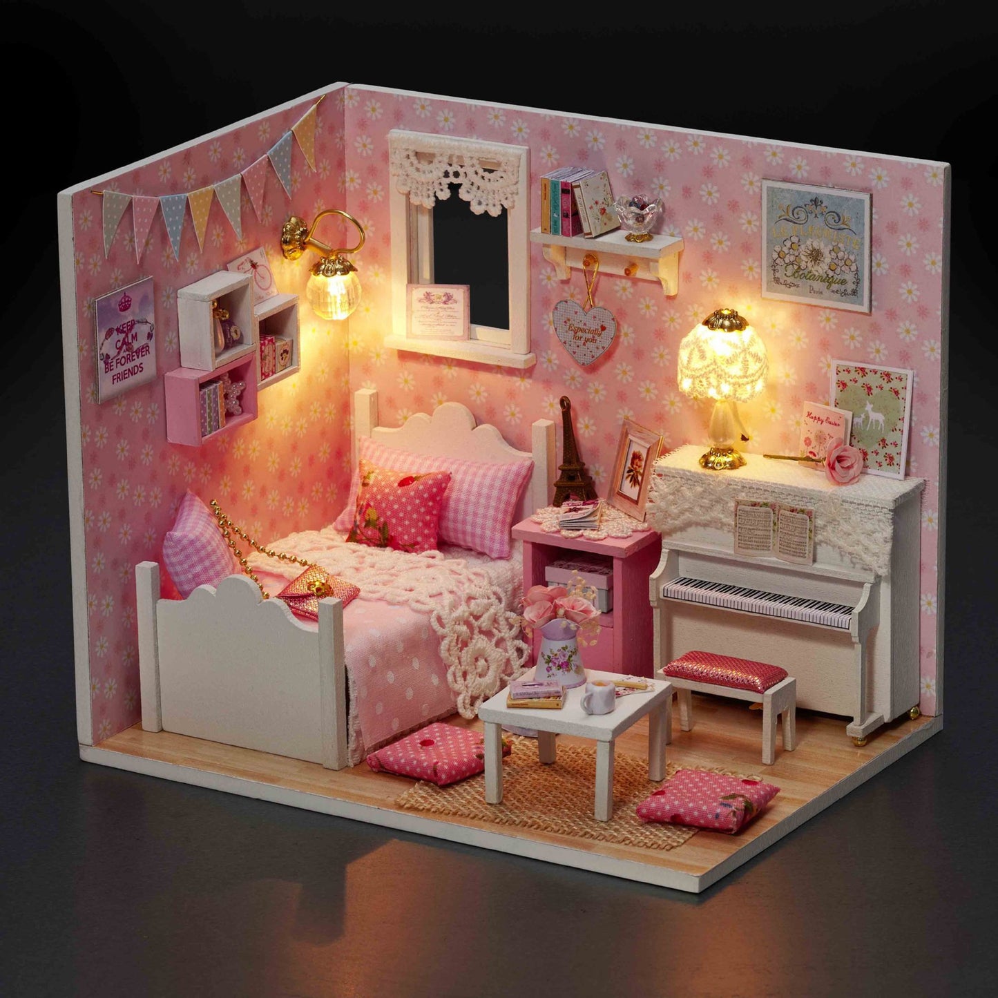 DIY Manual Assembly Model Cottage