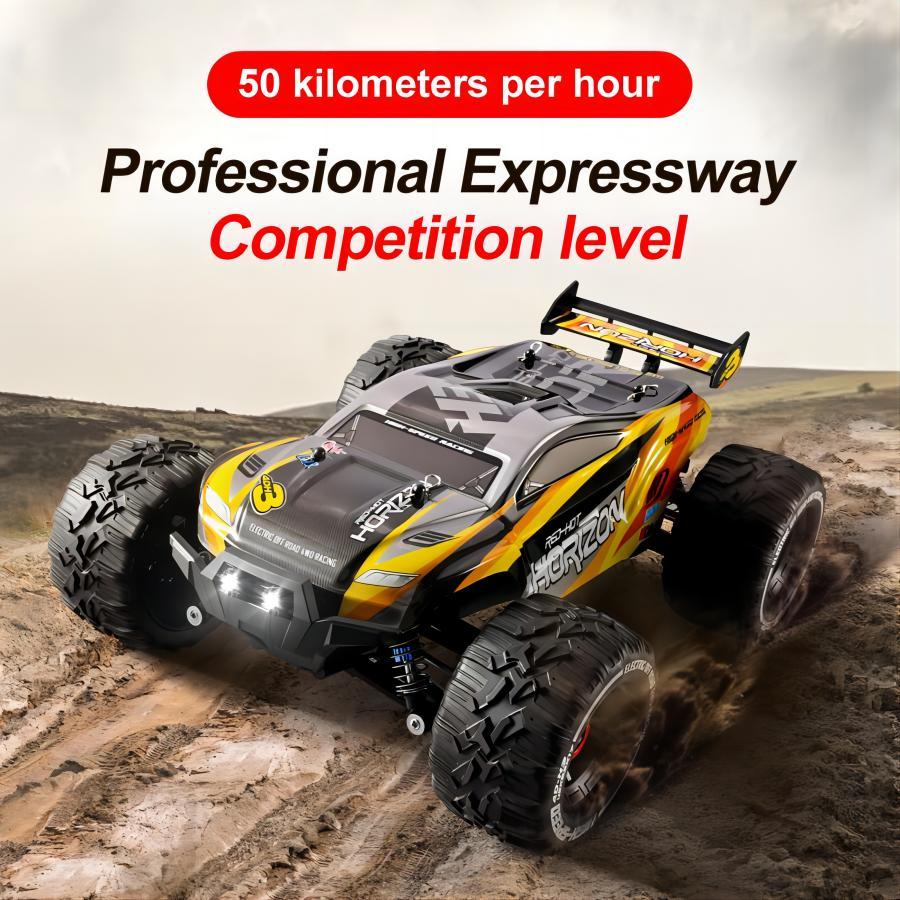 High Speed 50 Kmh RC Car, RC Monster Truck, 4WD All Terrain Off-Road Remote-Control Car