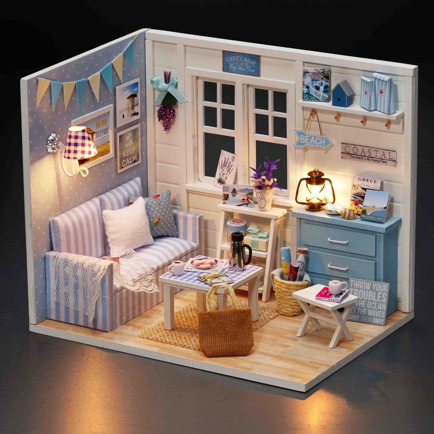 DIY Manual Assembly Model Cottage