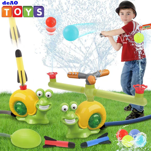 Water Sprinkler Snail Toy